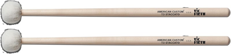 Vic Firth VFT3 Custom T3 Staccato Timpani Mallets - Image 4